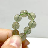 17 Pieces Green Amethyst Bracelets - Wholesale Crystals