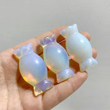 17 Types 5cm Candy Carving Wholesale Green Aventurine Tiger Eye Howlite Closeout -Wholesale Crystals