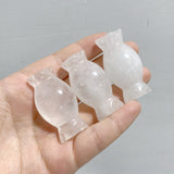 17 Types 5cm Candy Carving Wholesale Green Aventurine Tiger Eye Howlite Closeout -Wholesale Crystals
