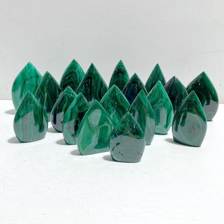 18 Pieces Beautiful Malachite Arrow Head Shape Home Decor -Wholesale Crystals