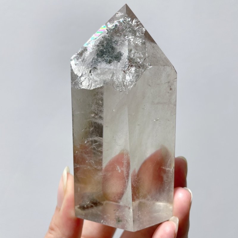 18 Pieces Garden Quartz Clear Tower - Wholesale Crystals