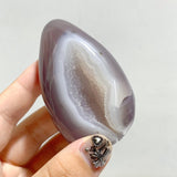 18 Pieces Geode Druzy Agate Eggs -Wholesale Crystals