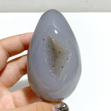 18 Pieces Geode Druzy Agate Eggs -Wholesale Crystals