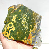 5 Pieces Large 8th Vein Ocean Jasper Slabs