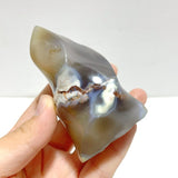 19 Pieces Black Orca Agate Flame Carving 3 - Wholesale Crystals