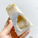 19 Pieces Geode Druzy Agate Four - sided Tower Point - Wholesale Crystals