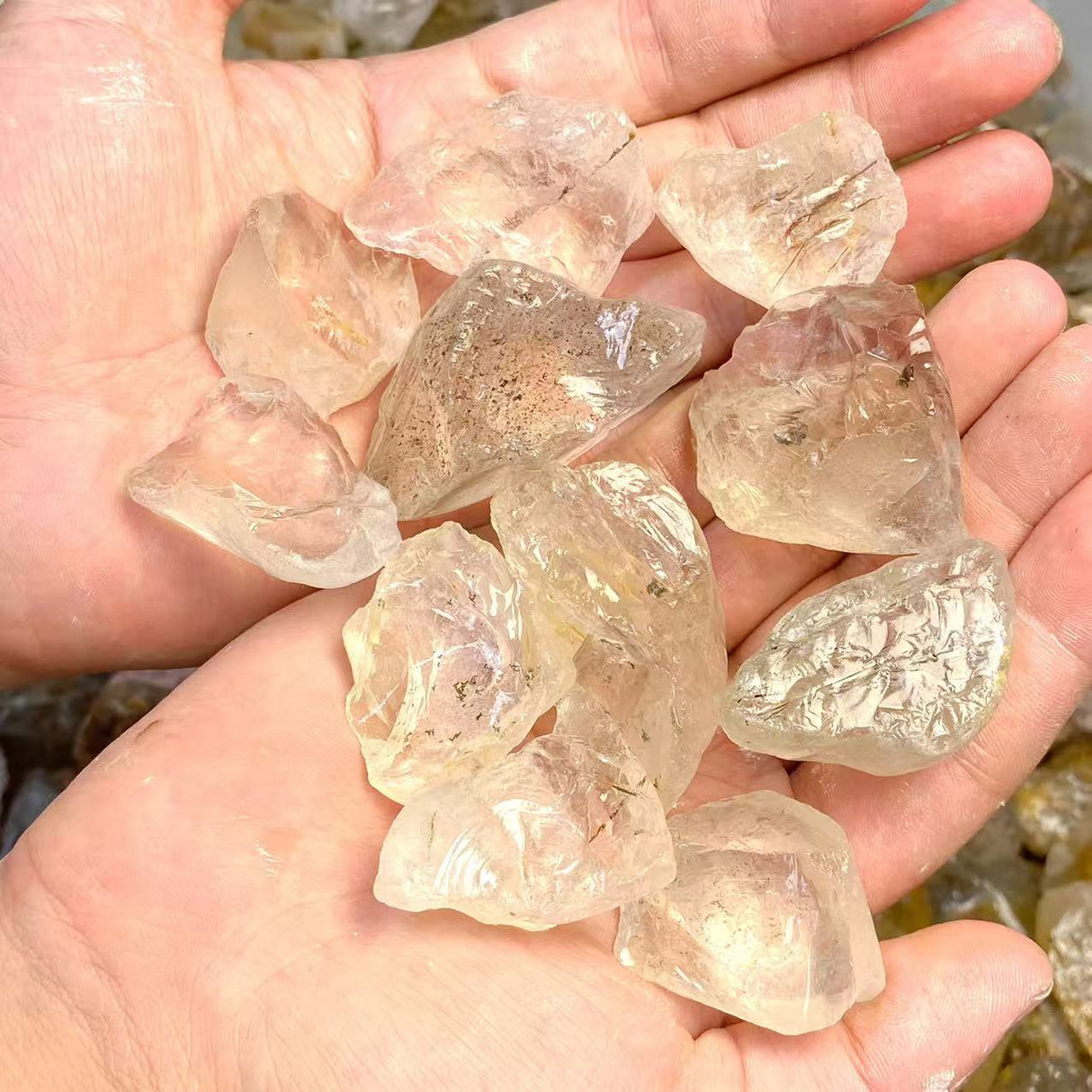 19KG Raw Rutile Quartz (Sea Freight Only)