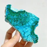 3 Pieces High Quality Chrysocolla Mixed Malachite Slab Specimen #14