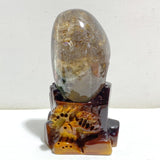 2 Pieces Beautiful Garden Quartz With Stand -Wholesale Crystals