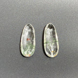 2 Pieces Butterfly Garden Quartz Inner Scene Carving -Wholesale Crystals