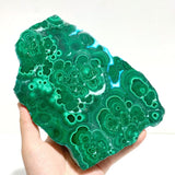 2 Pieces High Quality Beautiful Chrysocolla Mixed Malachite Slab Specimen 3 - Wholesale Crystals