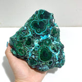 2 Pieces High Quality Chrysocolla Mixed Malachite Specimen - Wholesale Crystals