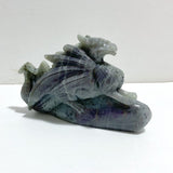 2 Pieces Labradorite Flying Dragon Castle Carving - Wholesale Crystals