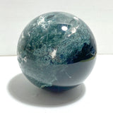 2 Pieces Large Moss Agate Spheres - Wholesale Crystals