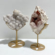 2 Pieces Raw Stilbite Specimen With Stand #6 -Wholesale Crystals