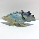 2 Pieces Trolleite Stone Triceratops Three-horned Dinosaur Crystal Carving -Wholesale Crystals