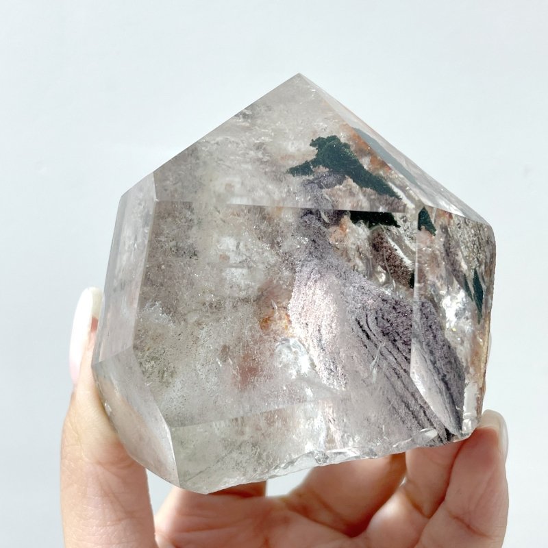 2 Pieces Unique High Quality Garden Quartz Free Form - Wholesale Crystals