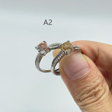 2 Style Beautiful Rutile Ring Crystal Wholesale -Wholesale Crystals
