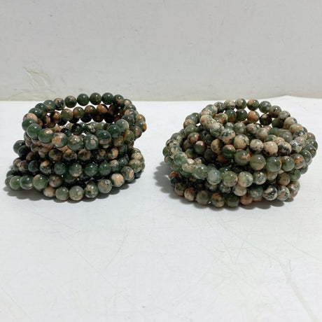 2 Types 8mm Sakura Jade Bracelets Wholesale -Wholesale Crystals