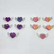 2 Types Aura Cluster Heart Wing Pendant Wholesale - Wholesale Crystals