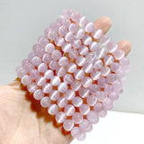2 Types Purple Aura Selenite Bracelet Wholesale -Wholesale Crystals