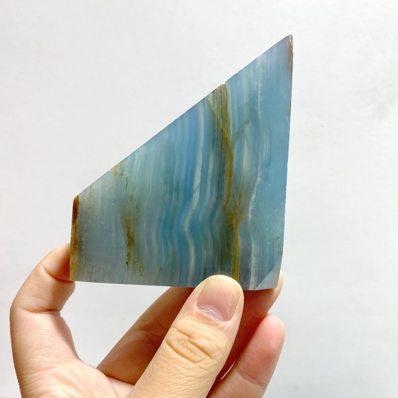 20 Pieces Blue Onyx Slab - Wholesale Crystals