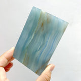 20 Pieces Blue Onyx Slab - Wholesale Crystals