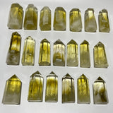 20 Pieces Fat Citrine Crystal Tower Point -Wholesale Crystals