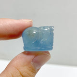 20 Pieces Mini Aquamarine Pixiu Carving -Wholesale Crystals