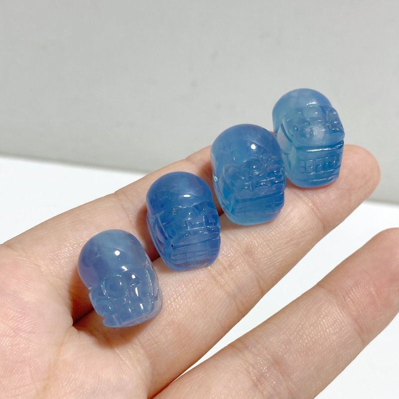 20 Pieces Mini Aquamarine Pixiu Carving -Wholesale Crystals