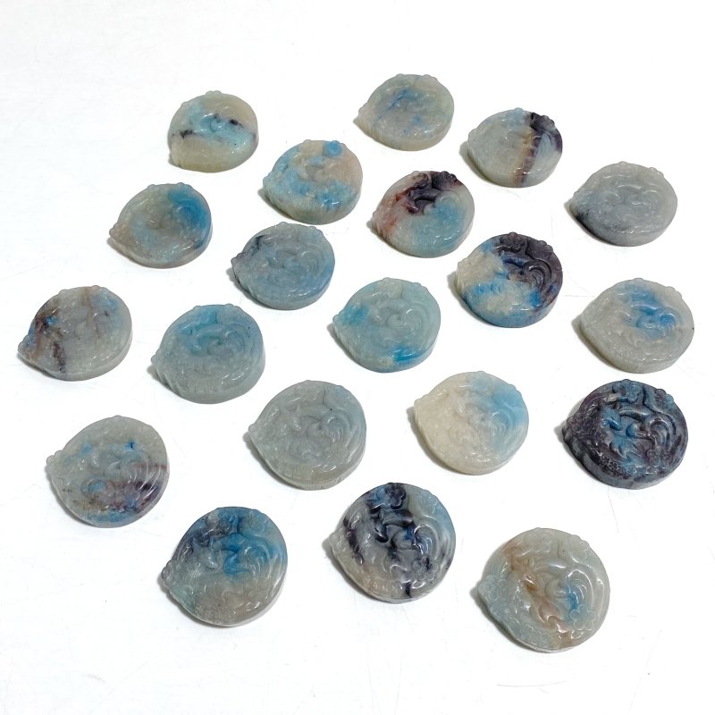 20 Pieces Trolleite Stone Deer Carving Clearance - Wholesale Crystals