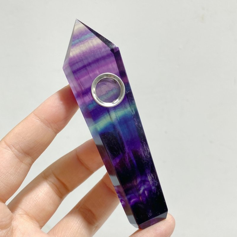 20 Types Crystal Pipes Fluorite Blue Apatite Wholesale -Wholesale Crystals