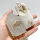 21 Pieces Geode Druzy Agate Four - sided Tower Point - Wholesale Crystals