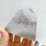 21 Pieces Geode Druzy Agate Four - sided Tower Point - Wholesale Crystals