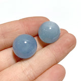 21 Pieces High Quality Aquamarine Spheres - Wholesale Crystals
