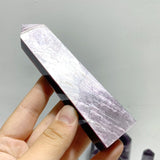 21 Pieces Purple Spark Lepidolite Four - Sided Tower - Wholesale Crystals