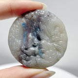 21 Pieces Trolleite Nine - Tailed Fox Crystal Carving Closeout - Wholesale Crystals