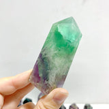 22 Pieces Feather Fluorite Four-sided Points -Wholesale Crystals