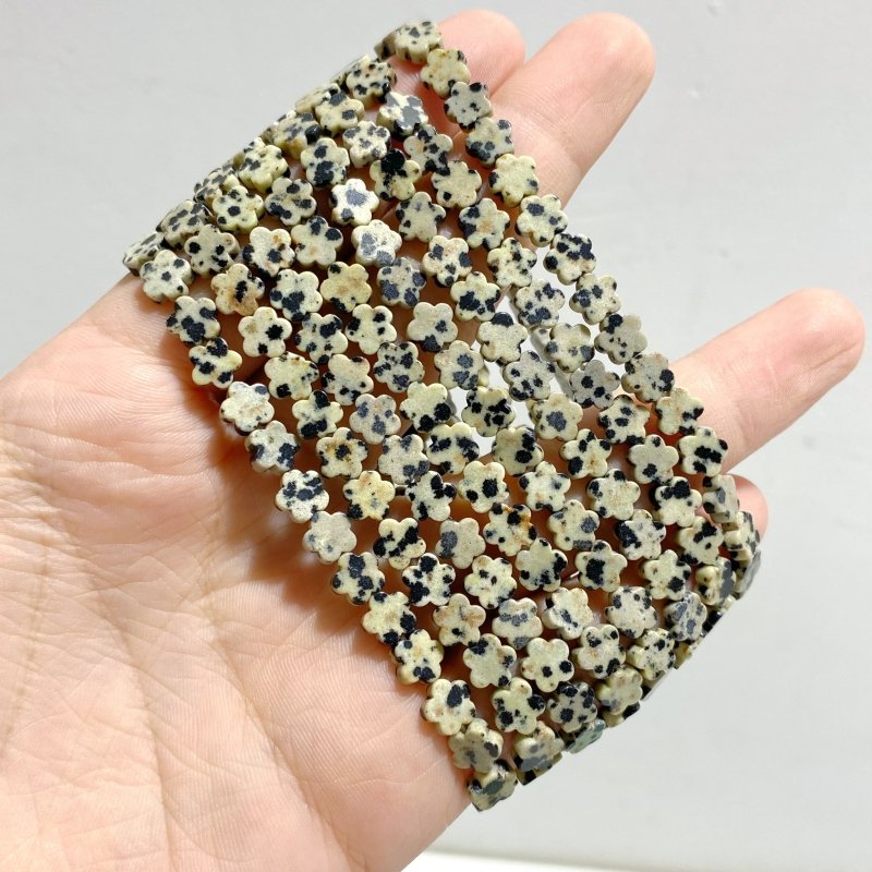 22 Types Flower Shape Bracelets Wholesale Green Aventurine Amazonite Moss Agate -Wholesale Crystals