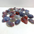 23 Pieces Africa Red Agate Sea Animals Carving -Wholesale Crystals