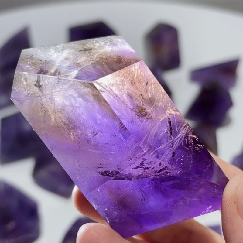 24 Pieces Beautiful Ametrine Free Form - Wholesale Crystals