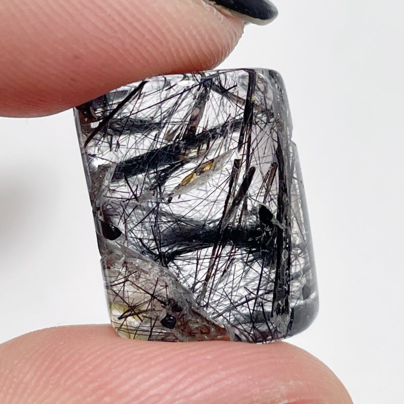 24 Pieces Black Tourmaline Quartz Free Form - Wholesale Crystals