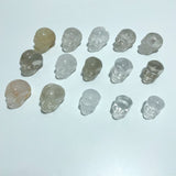 2.5 - 3.5cm Clear Quartz Skull Carving Wholesale - Wholesale Crystals