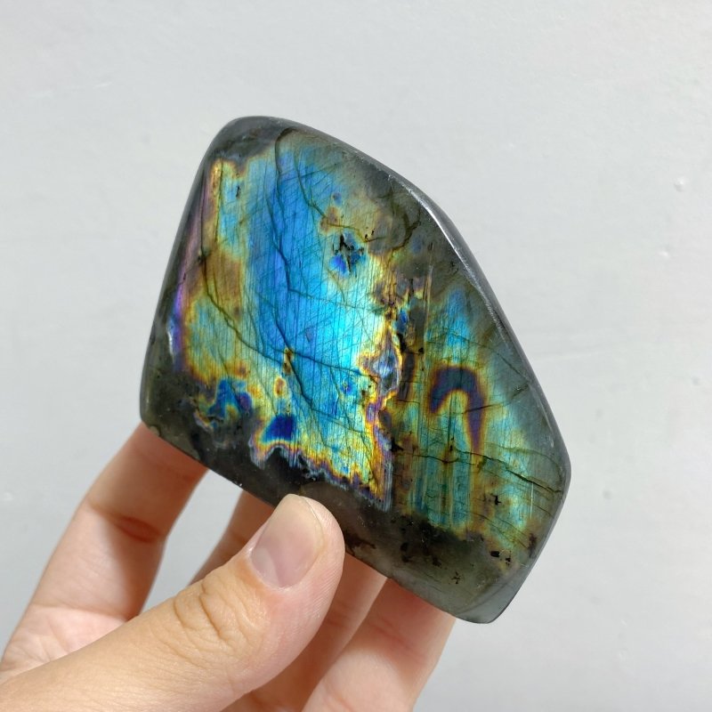 25 Pieces Beautiful Polished Labradorite Free Form -Wholesale Crystals