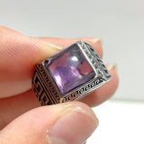 25 Pieces Colorful Fluorite Sugar Cube Ring - Wholesale Crystals