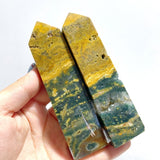 25 Pieces Ocean Jasper Four - sided Point 4 - Wholesale Crystals