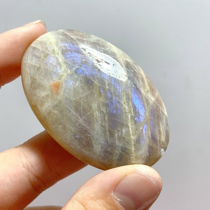 254 Pieces Sunstone Mixed Moonstone Palm Closeout - Wholesale Crystals