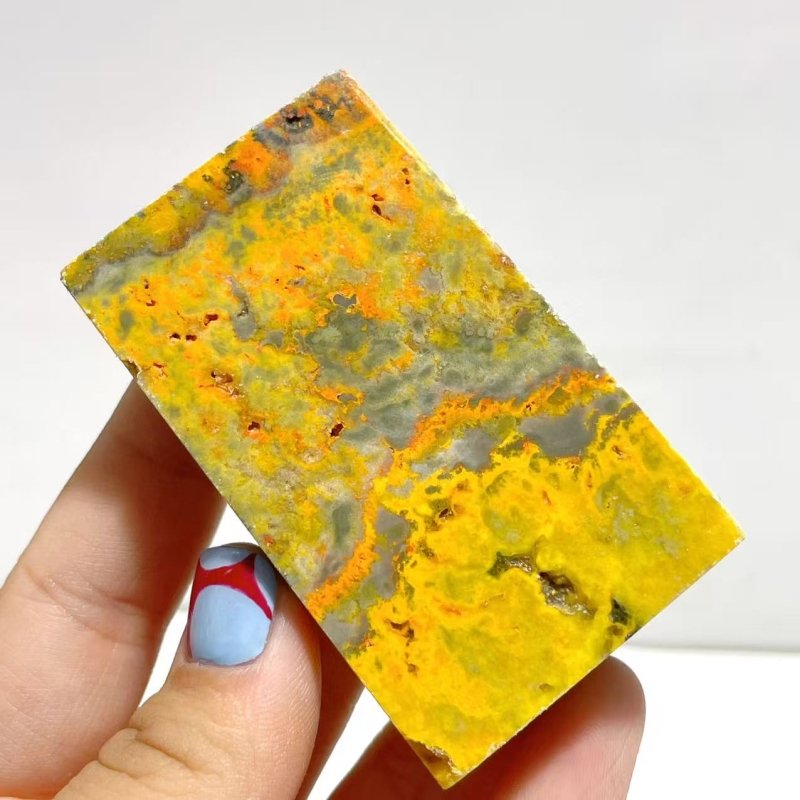 28 Pieces Beautiful Bumble Bee Jasper Polished Home Decor - Wholesale Crystals