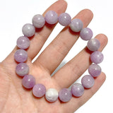 28 Pieces Purple Spodumene Kunzite Bracelets - Wholesale Crystals