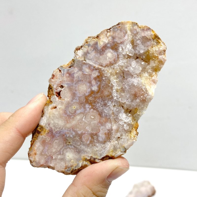 28 Pieces Sakura Flower Agate Slab - Wholesale Crystals